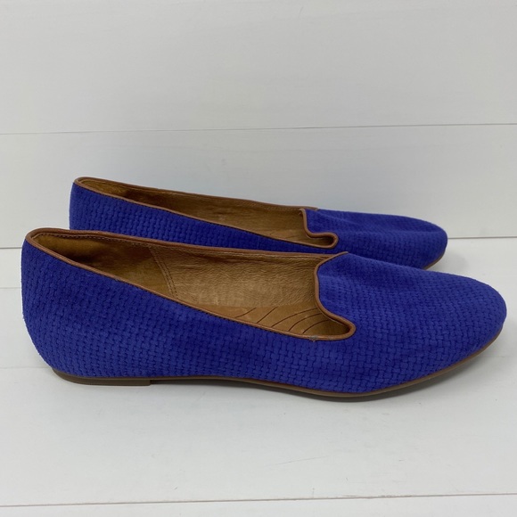 indigo flats shoes